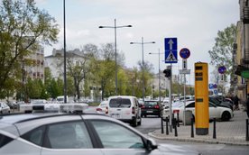 Fotoradar przy ulicy Grochowskiej