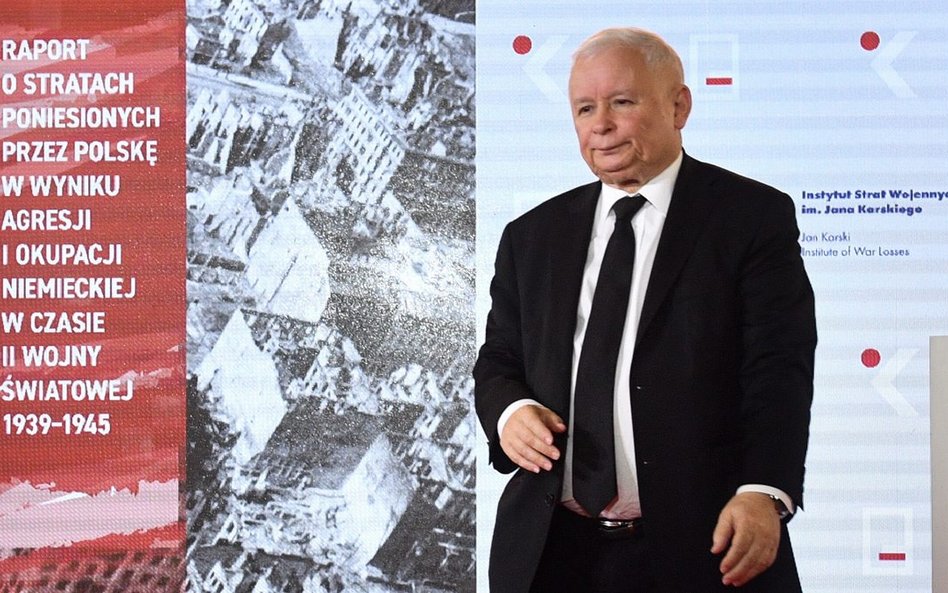 Jarosław Kaczyński zapowiedział, że batalia o odszkodowania może potrwać „nawet wiele lat”