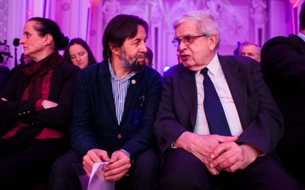 Krzysztof Czyżewski członek kapituły Nagrody „Rzeczpospolitej” im. J. Giedroycia oraz Tomas Venclova