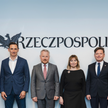 Uczestnicy debaty (od lewej): Cezary Szymanek, redaktor naczelny „Parkietu”, Dariusz Adamski, dyrekt