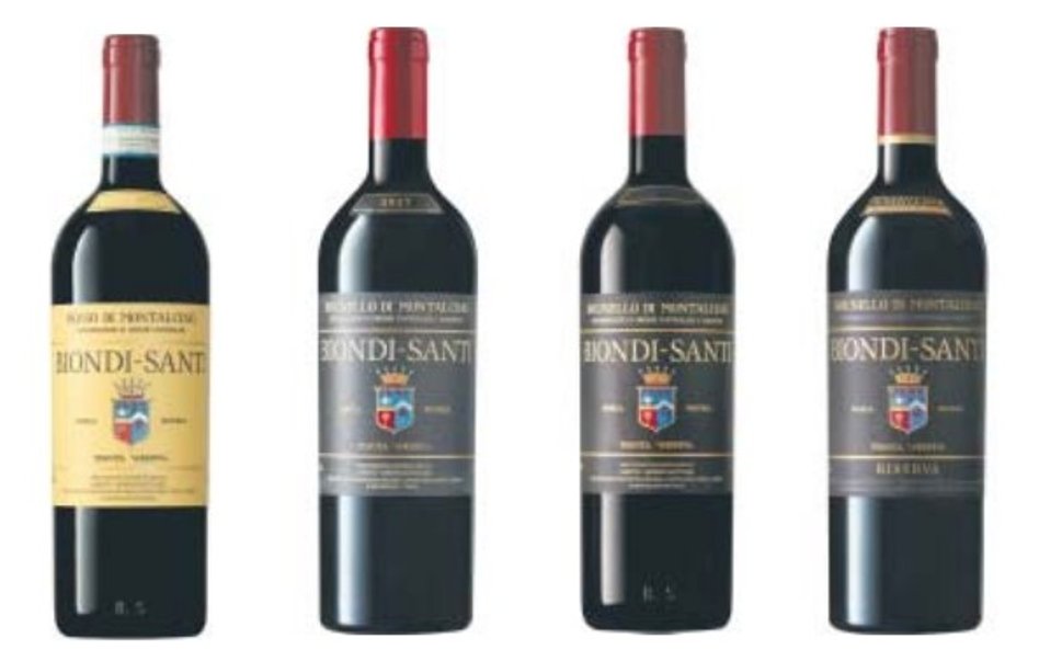 Biondi-Santi Rosso di Montalcino 2020, Biondi-Santi Brunello di Montalcino 2017, Biondi-Santi Brunel