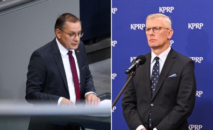 Tino Chrupalla i Sławomir Cenckiewicz