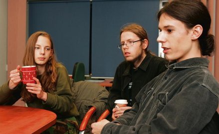 Idole młodej lewicy: Zuzanna Niemier, Tomasz Chabinka i Arkadiusz Szadurski w 2009 roku