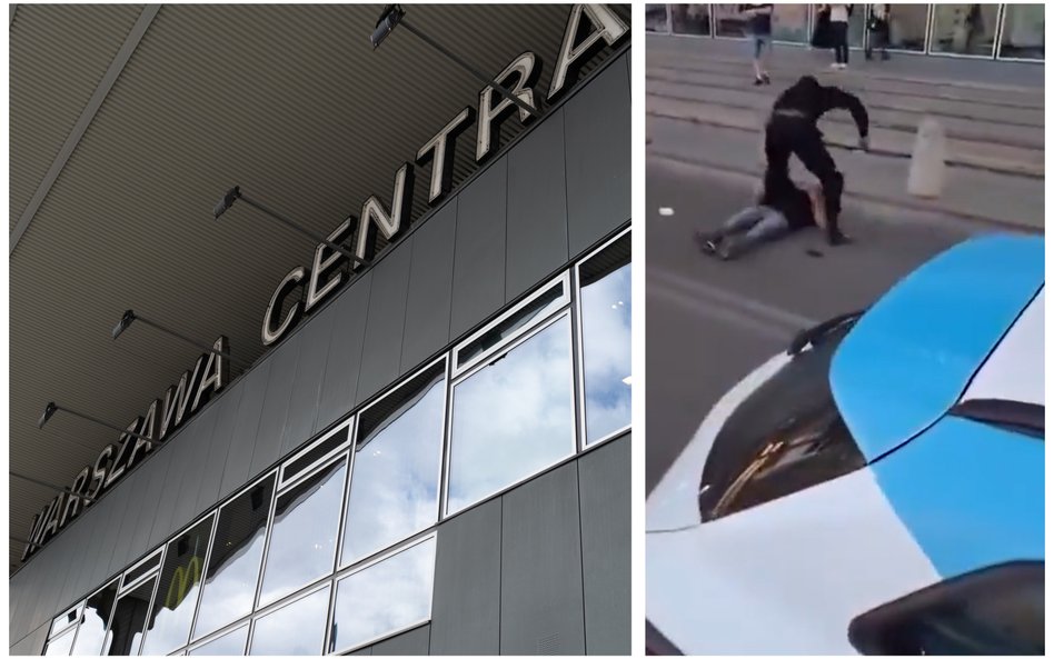 Policja wydała oświadczenia w sprawie bójki obcokrajowców przed Dworcem Centralnym