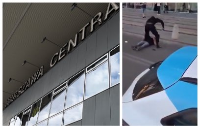 Policja wydała oświadczenia w sprawie bójki obcokrajowców przed Dworcem Centralnym