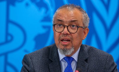 Dyrektor generalny Światowej Organizacji Zdrowia (WHO) Tedros Adhanom Ghebreyesus