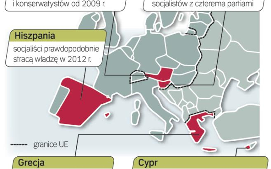 Socjaliści są u władzy w 5 z 27 krajów UE