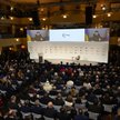 Wołodymyr Zełenski przemawia do uczestników konferencji w Monachium
