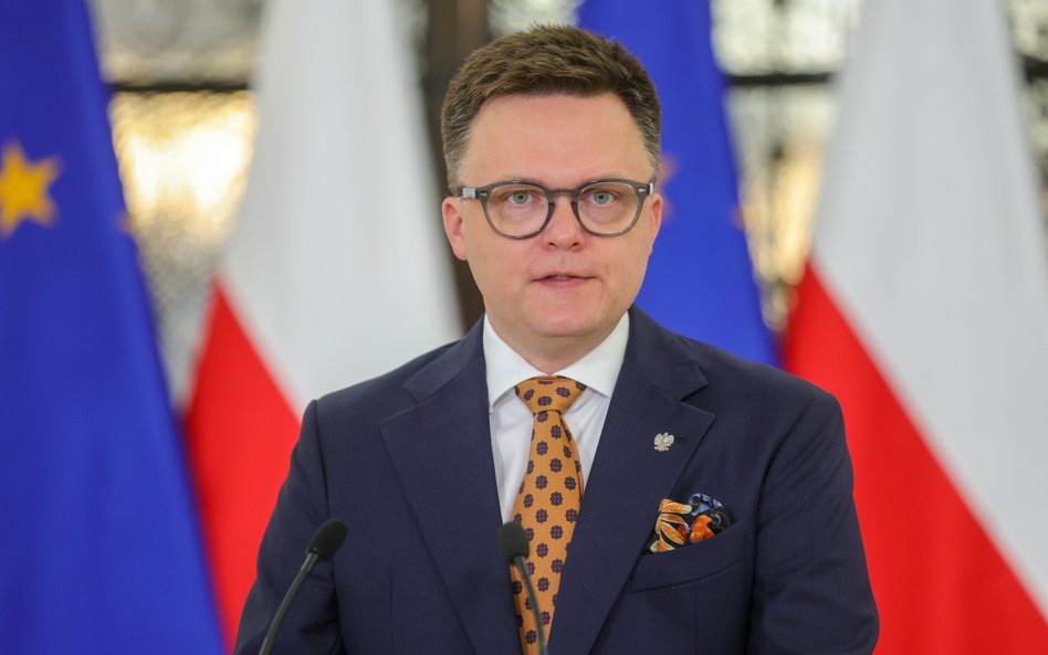 Marszałek Szymon Hołownia