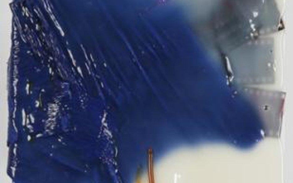 Buenos Aires 20X60 cm mixed technique on canvas; Marco Angelini