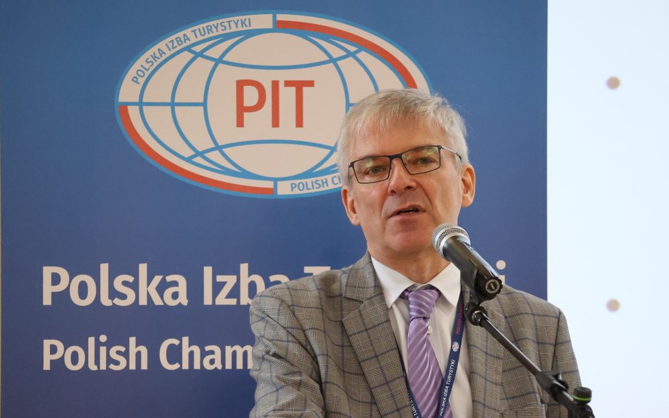 Prezes polskiej Izby Turystyki Paweł Niewiadomski