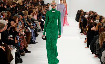 Pokaz kolekcji Givenchy na jesień i zimę 2023-2024 podczas tegorocznego tygodnia mody w Paryżu.