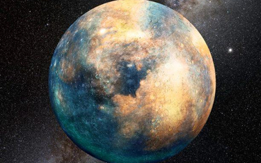 Masa planetarna obiektu jest większa od Marsa, a mniejsza od Ziemi