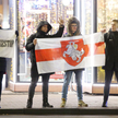 Nieliczna pikieta w Mińsku w obronie nizależności kraju