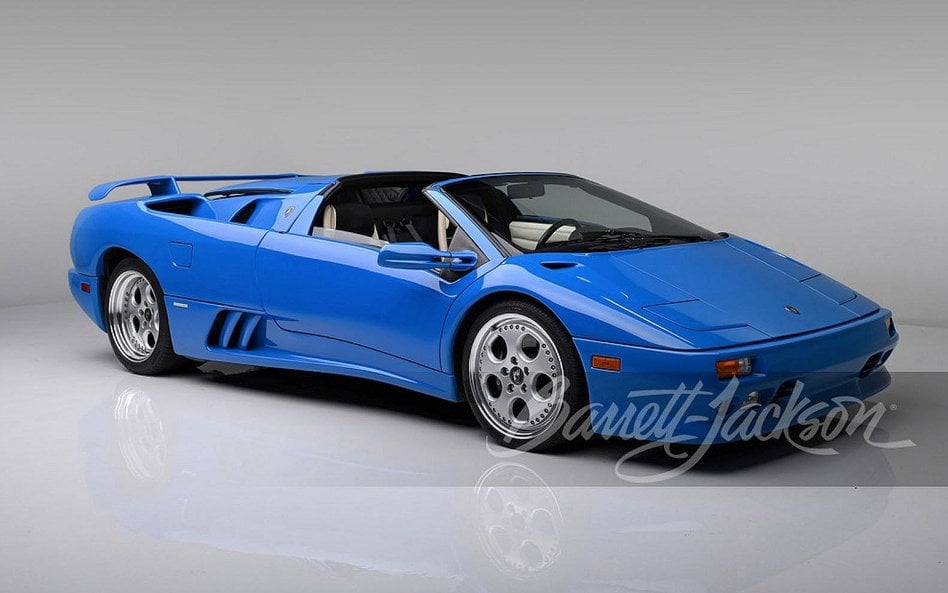 Lamborghini Diablo VT Roadster z 1997 roku należało do Donalda Trumpa