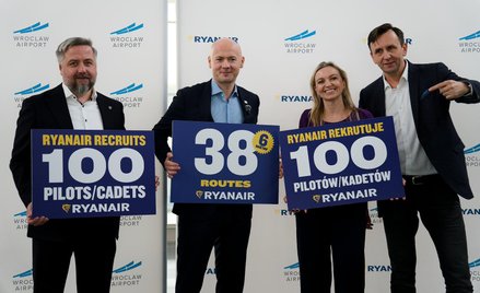 Ryanair ogłosił zimową siatkę lotów z Wrocławia z sześcioma nowymi trasami