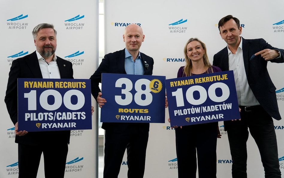 Zimowy rozkład lotów Ryanaira z Wrocławia z sześcioma nowymi trasami
