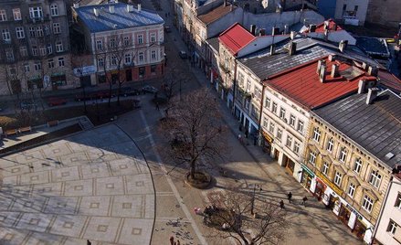 Panorana starówki w Przemyślu
