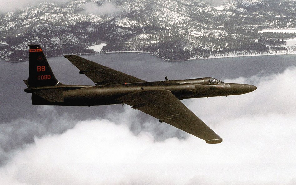 Amerykański samolot szpiegowski Lockheed U-2, pieszczotliwie nazywany Dragon Lady