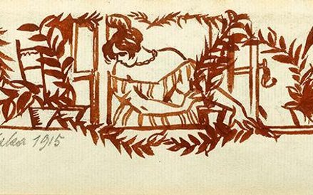 Zofia Stryjeńska, Kobieta na balkonie