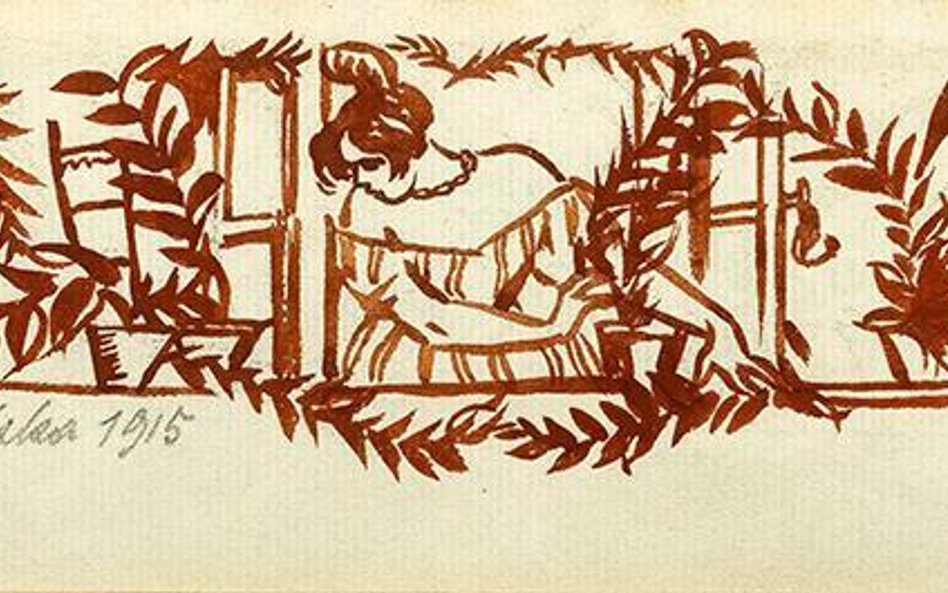 Zofia Stryjeńska, Kobieta na balkonie