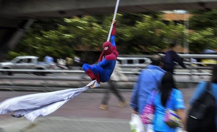 W Kolumbii pojawił się Spiderman