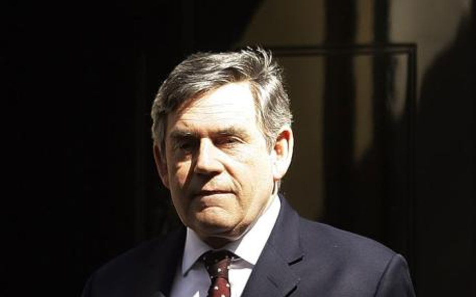 Gordon Brown na Downing Street