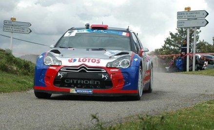Robert Kubica nie ukończył Rajdu Korsyki