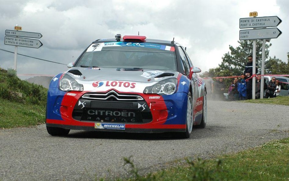 Robert Kubica nie ukończył Rajdu Korsyki