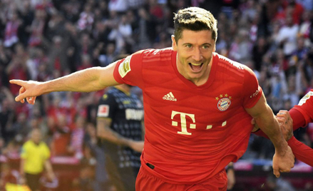 Duże piwo dla Lewandowskiego