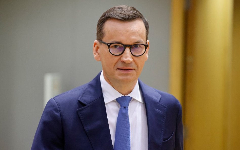 Premier Mateusz Morawiecki