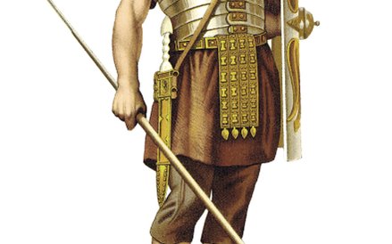 Rzymianie Trzy legiony: XVII, XVIII i XIX, oraz sze&#x15b;&#x107; kohort wojsk pomocniczych &#x2013;