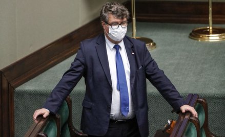 Projekt wypadł z porządku obrad na wniosek wiceszefa MSWiA Macieja Wąsika (na zdjęciu)