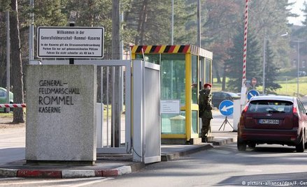 Koszary im. Feldmarszałka Rommla w Augstdorfie, w których służył porucznik Ralf G.