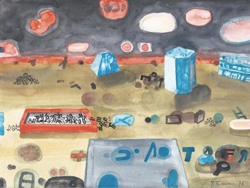 Można będzie wylicytować świetną akwarelę Jana Tarasina.