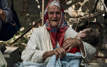 Ewakuacja ofiar powodzi z obwodu chersońskiego