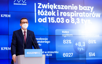 Czwartkowa konferencja prasowa z udziałem premiera Mateusza Morawieckiego