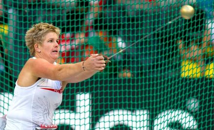 Kamila Skolimowska rzuca młotem firmy Polanik