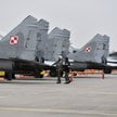 Myśliwce MiG-29 w 22. Bazie Lotnictwa Taktycznego w Malborku