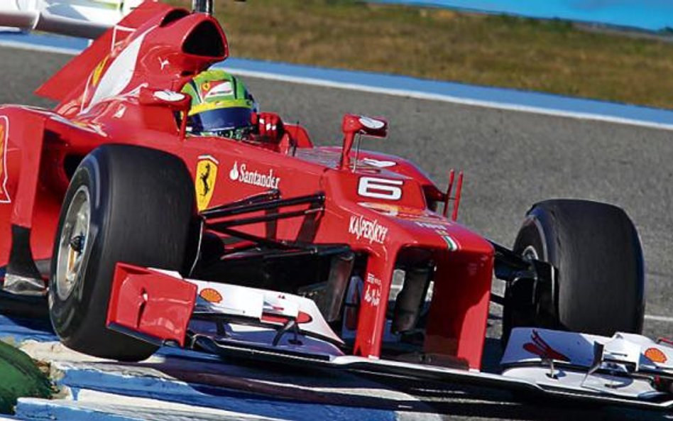 Nowe Ferrari z pokracznym nosem