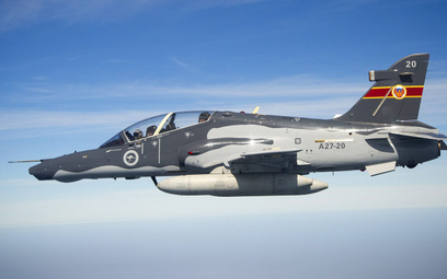 Odrzutowy samolot szkolenia zaawansowanego BAE Systems Hawk Mk 127. Fot./RAAF.