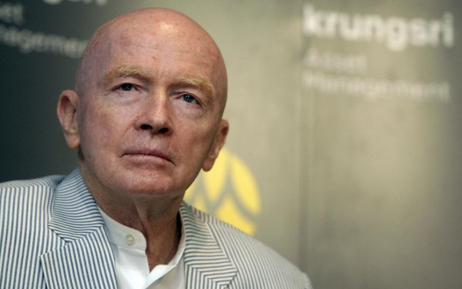 Mark Mobius, dyrektor wykonawczy Templeton Emerging Markets Group, części towarzystwa funduszy Frank