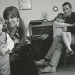 Paulina, Adrianna Godlewska, Agata i Wojciech Młynarski. Rodzinne zdjęcie archiwalne.