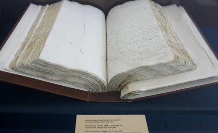 Tekst Konstytucji uchwalony 3 Maja 1791 r.