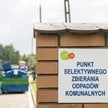 Punkt Selektywnego Zbierania Odpadów Komunalnych (PSZOK) w Lublinie. Mieszkańcy mogą tu samodzielnie