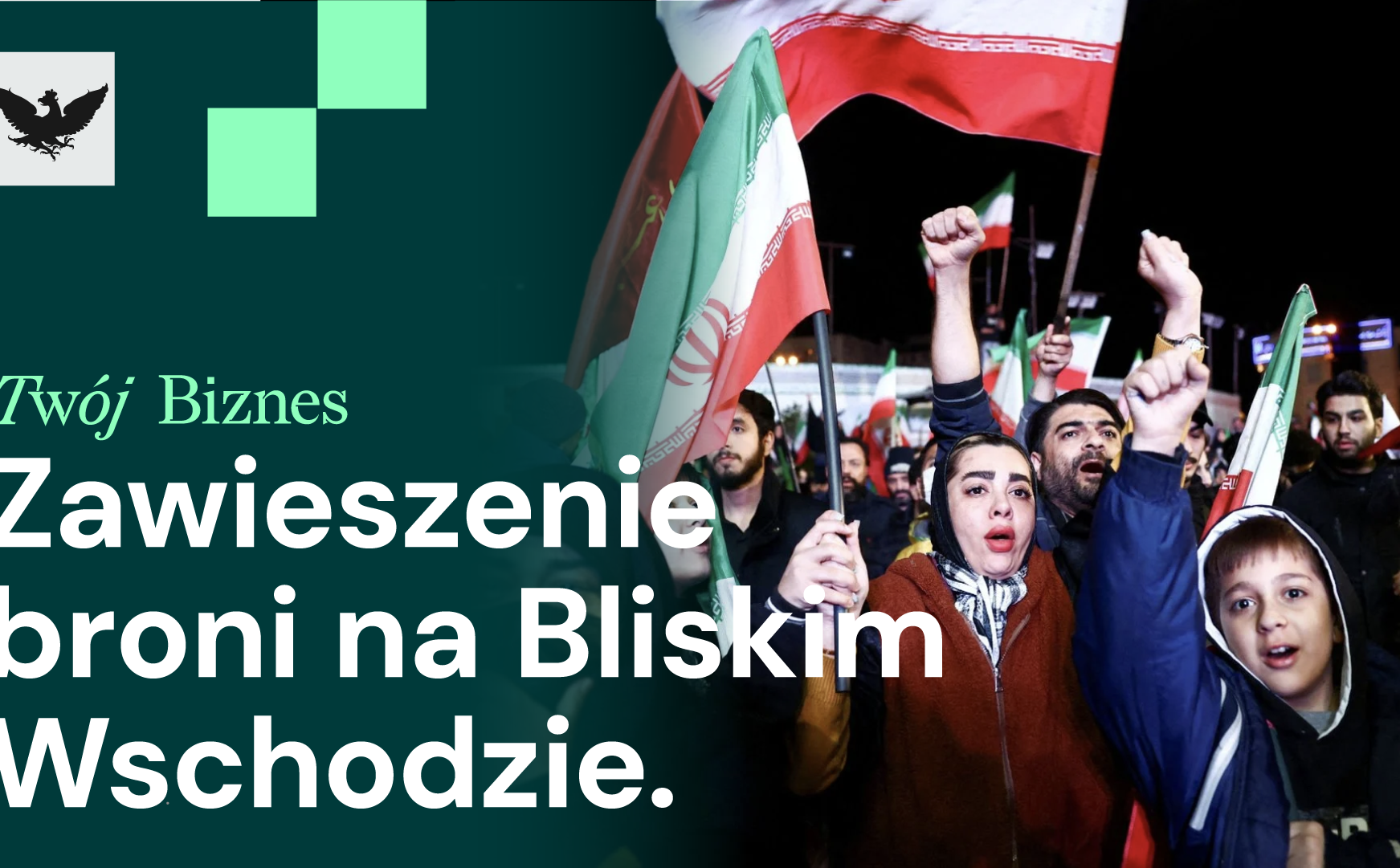 Zawieszenie broni na Bliskim Wschodzie, rotacje w państwowych spółkach i NASA