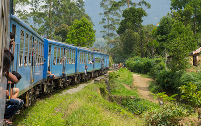 Pociąg w Indiach