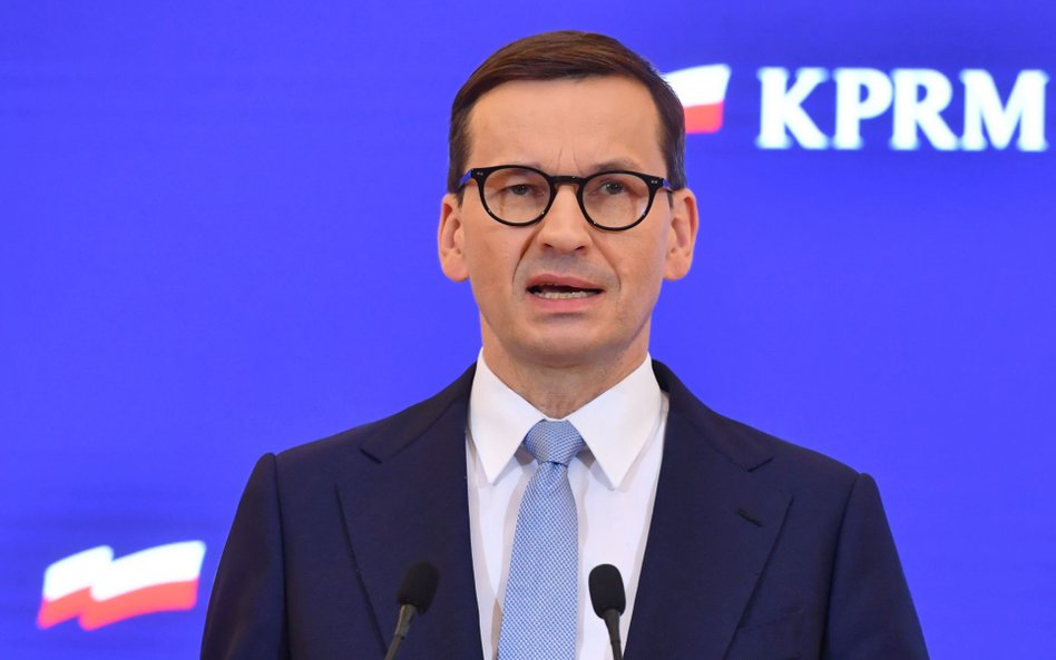 Premier Mateusz Morawiecki