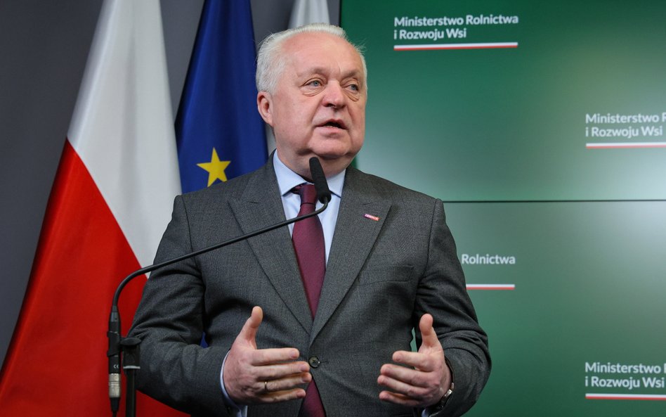 Wiceminister rolnictwa i rozwoju wsi Jacek Czerniak