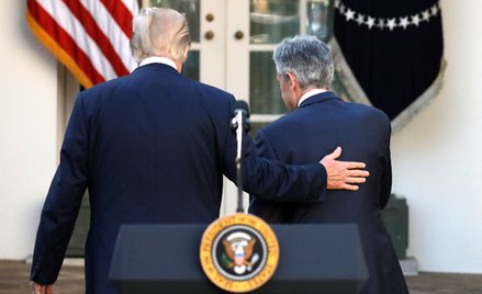 Donald Trump i Jerome Powell